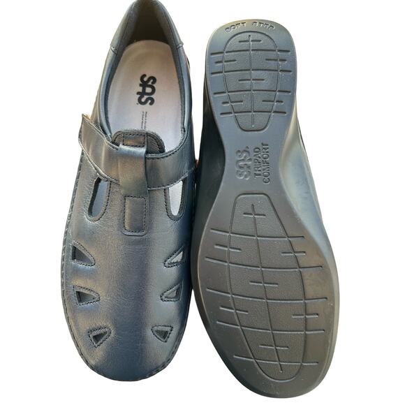SAS Women's Leather Roamer Slip-On Size 10.5 WW Medicare Diabetic Approved Shoe - Picture 5 of 5